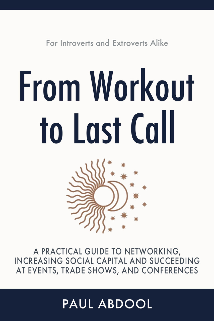 Book Cover - From Workout to Last Call - New blue Book Cover - From Workout to Last Call - Click to Buy the Book